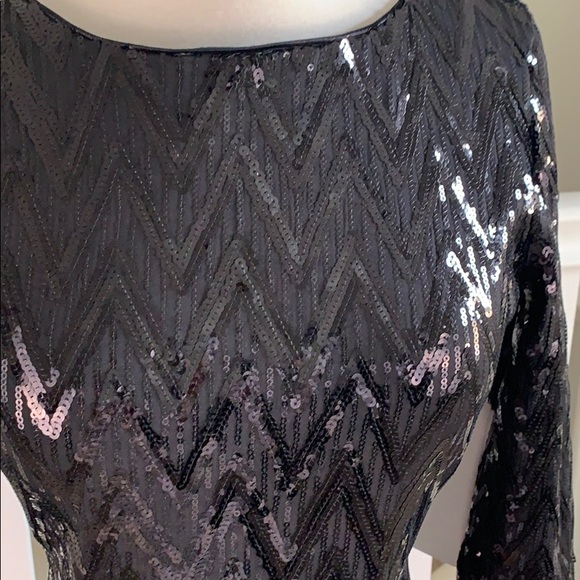 As U Wish black Sequin party dress size XL - Picture 2 of 4